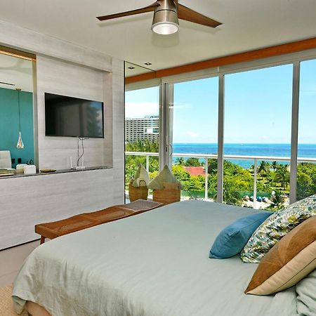 Beachfront Apartment Blue Vista Канкун Экстерьер фото