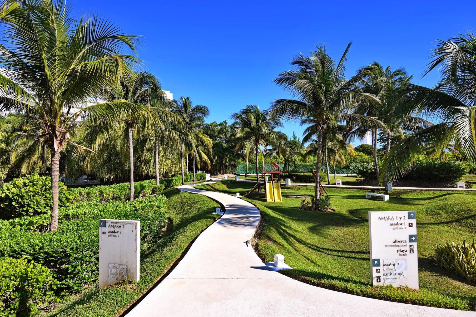 Beachfront Apartment Blue Vista Канкун Экстерьер фото